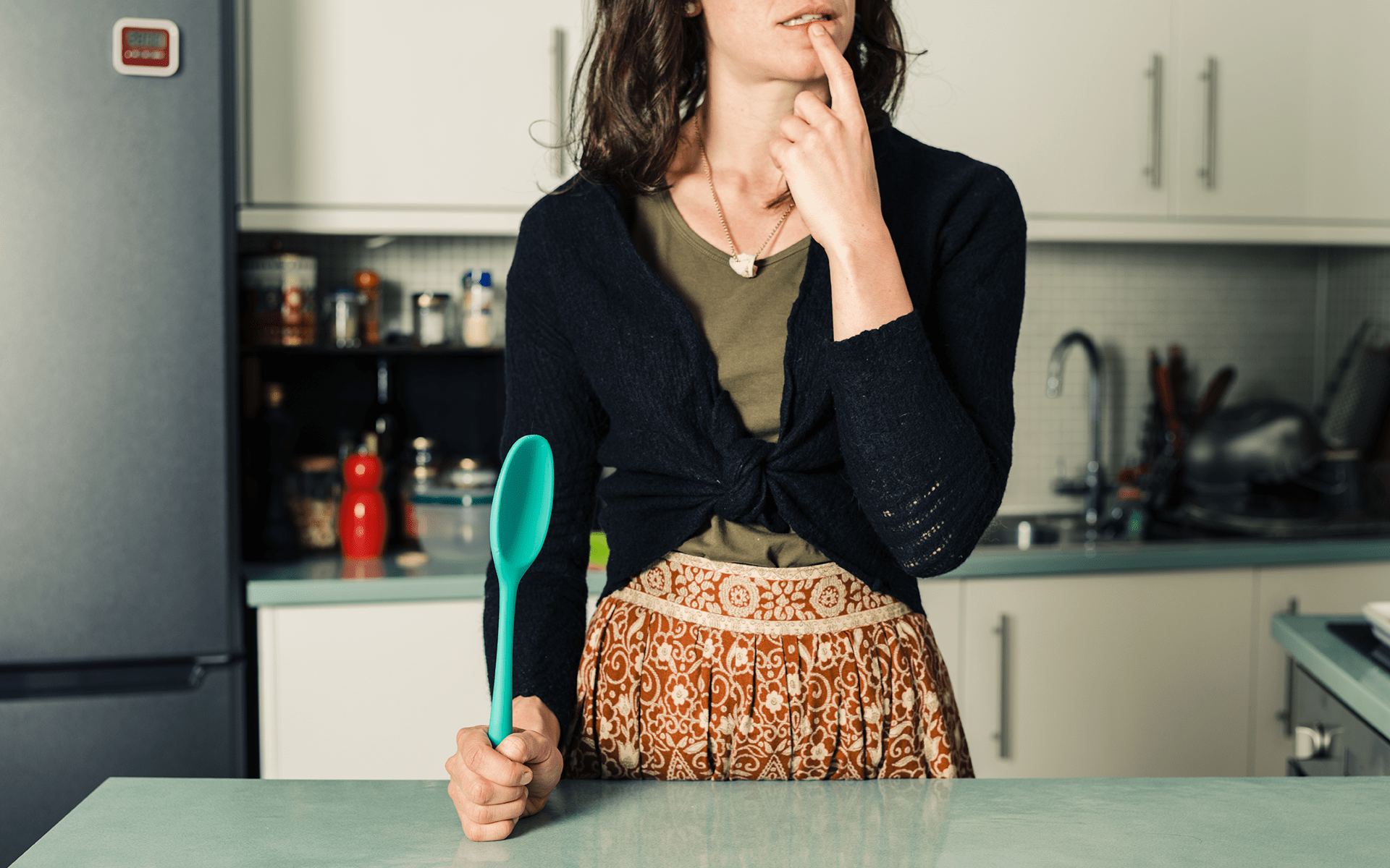 woman in kitchen